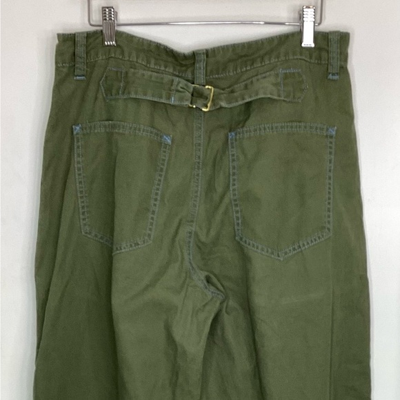 Uncle Fu dark green khaki utility pants. Straight loose leg. 30 waist. - Picture 14 of 14